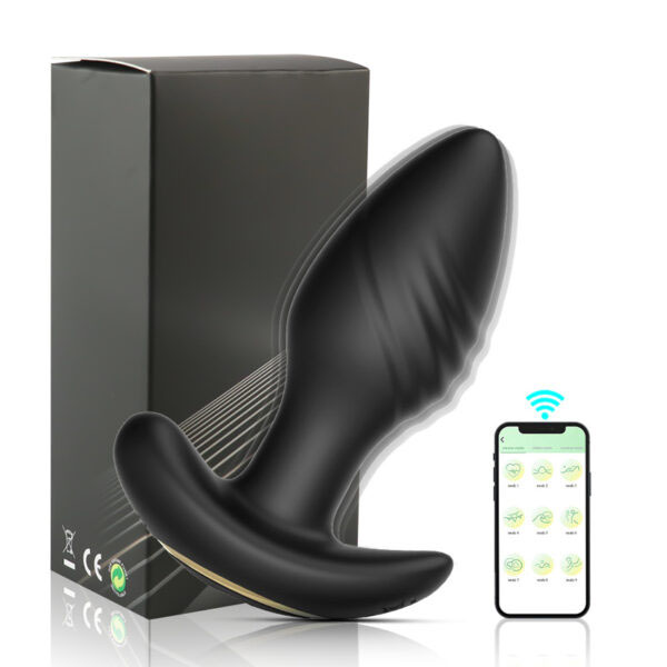 Nụ cắm rung 9 chế độ điều khiển từ xa Alwup Anal Fantasy Plug (Có APP)